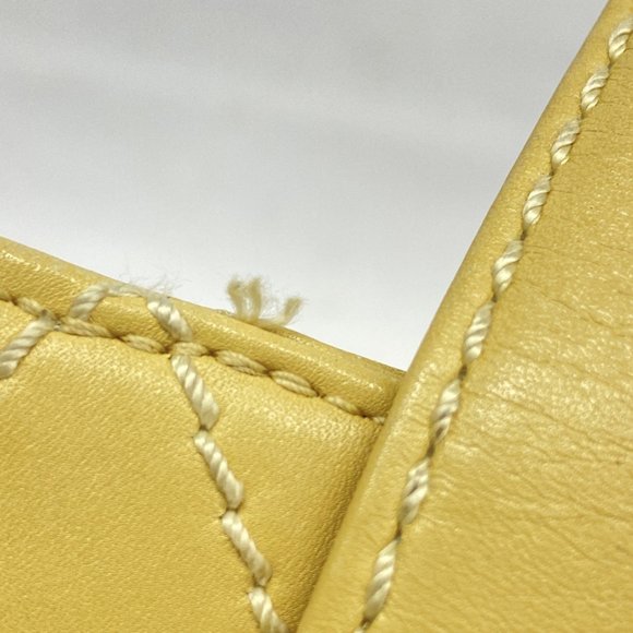 CHANEL Lambskin Beige Tote Bag Wild Stitch 23.5cm x 23cm - Picture 8 of 15